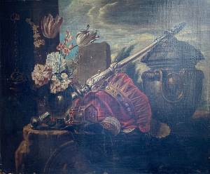 Maria van Oosterwijck, pintura: óleo sobre panel
