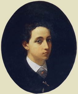 Martín Tovar y Tovar - Portrait oil painting